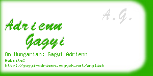 adrienn gagyi business card